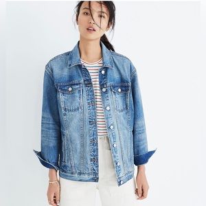 The Oversized Jean Jacket in Capstone Wash